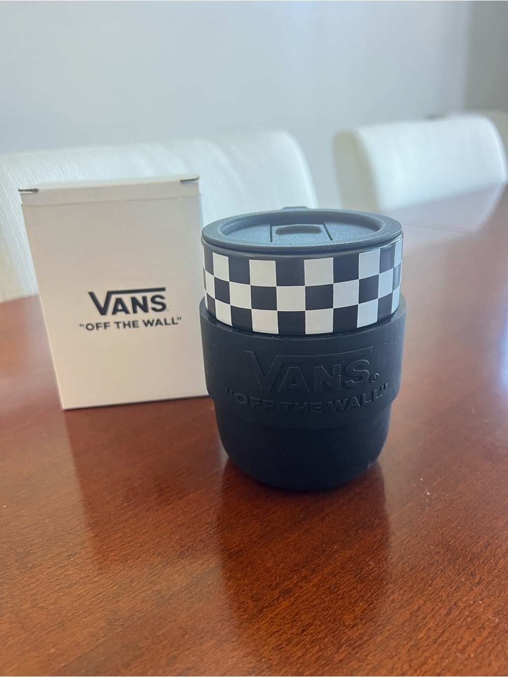 Vans Family Checkerboard Stoneware Tumbler